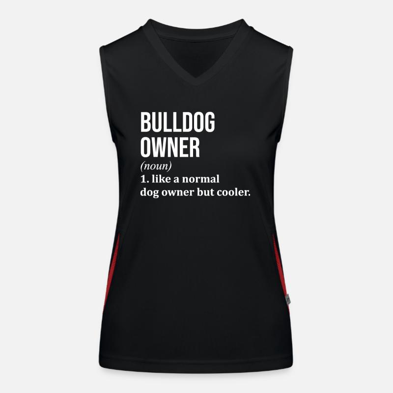 bouledogue Débardeur respirant contrasté Femme