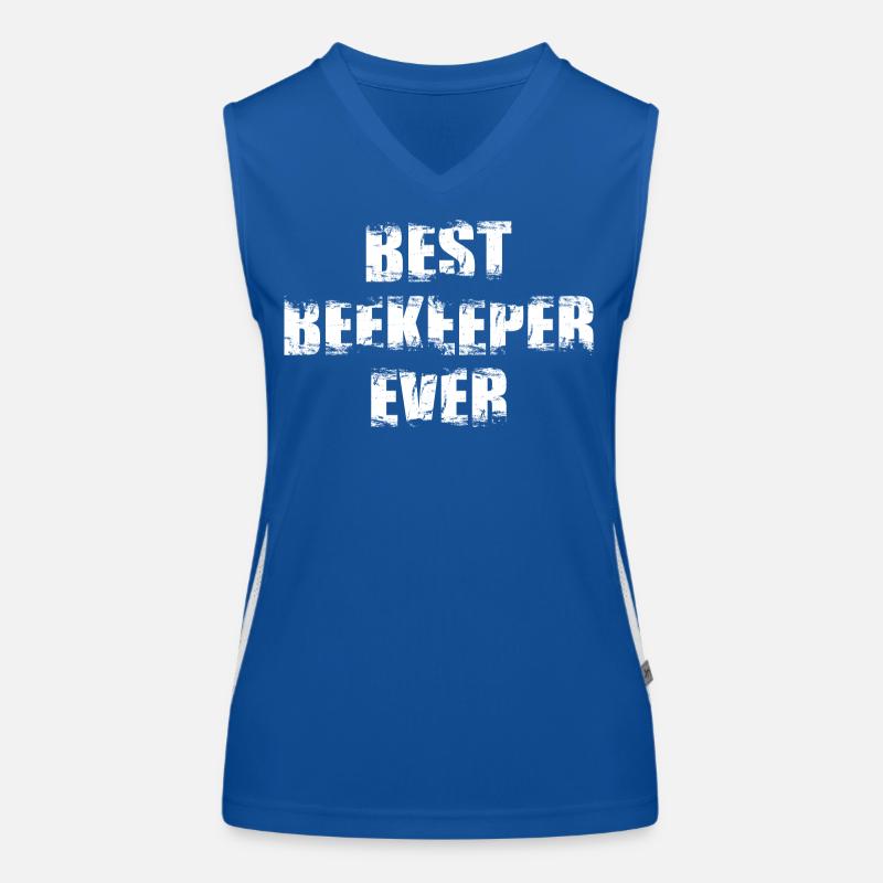 Funny beekeepers Women's Functional Contrast Tank Top