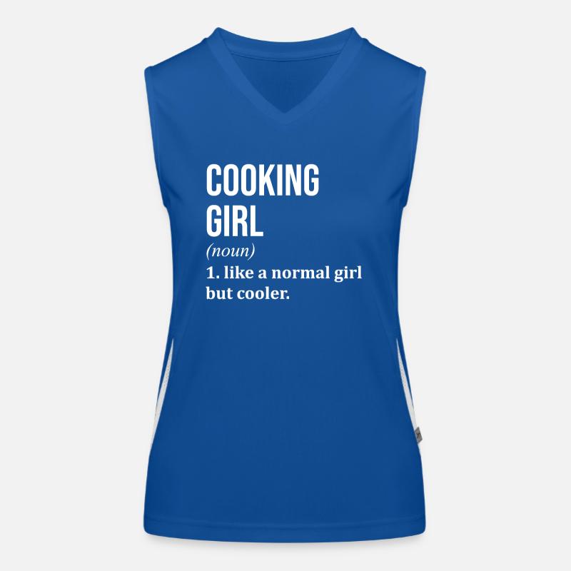 cuisine Débardeur respirant contrasté Femme