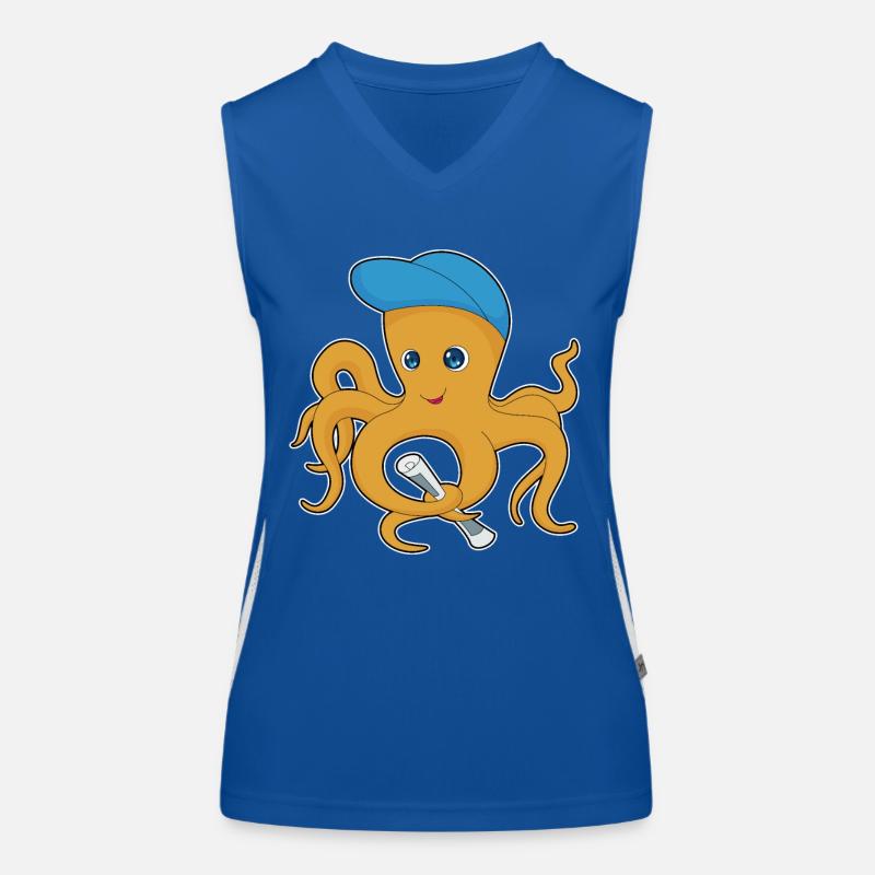 Journal Octopus Débardeur respirant contrasté Femme