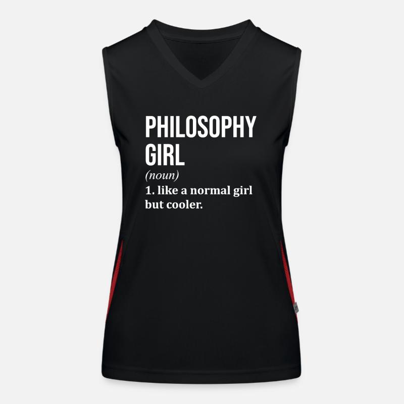 philosophie Débardeur respirant contrasté Femme