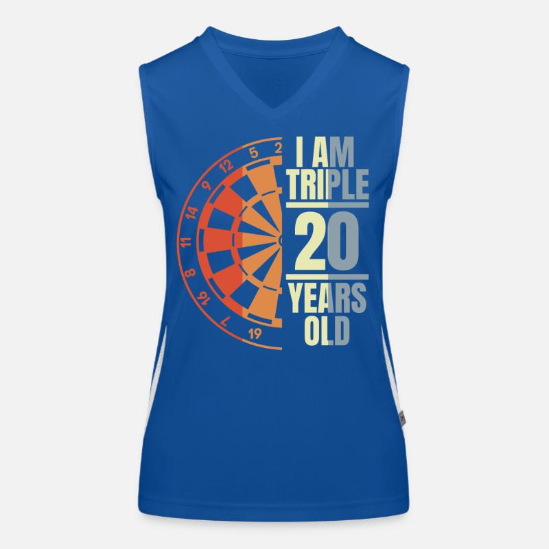 Fléchettes Papi Débardeur respirant contrasté Femme