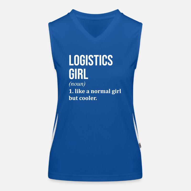 logistique Débardeur respirant contrasté Femme