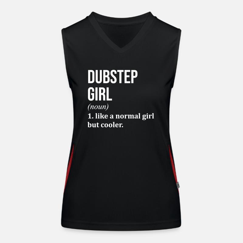dubstep Débardeur respirant contrasté Femme