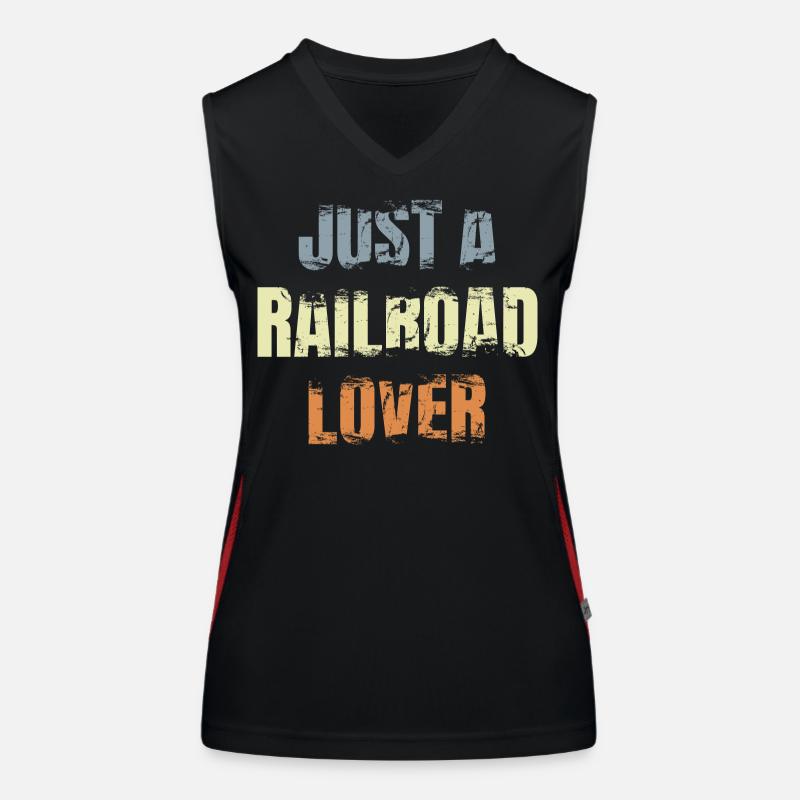 Railway lovers Women's Functional Contrast Tank Top