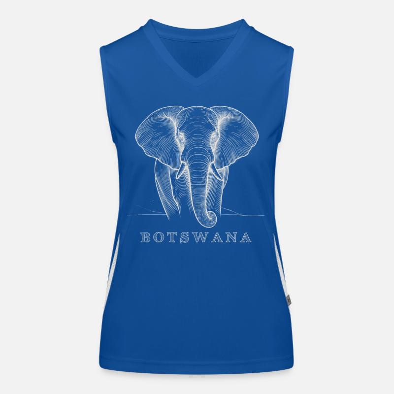 Botswana Power Débardeur respirant contrasté Femme