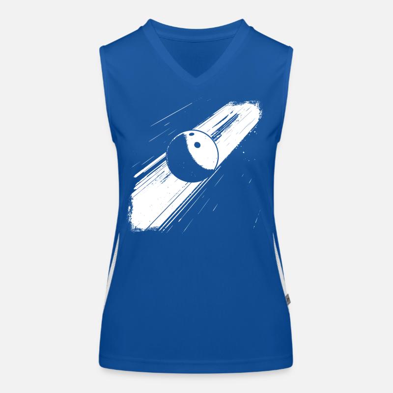 Boule de bowling Débardeur respirant contrasté Femme