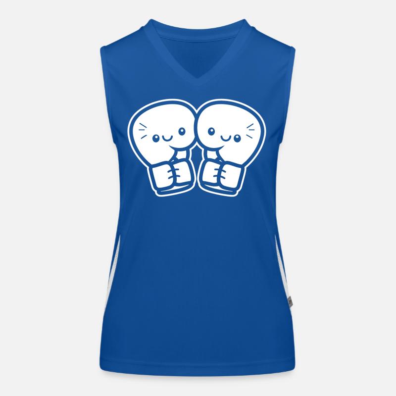 Funny Boxing Gloves Women's Functional Contrast Tank Top