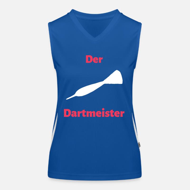 The Darts Master Women's Functional Contrast Tank Top