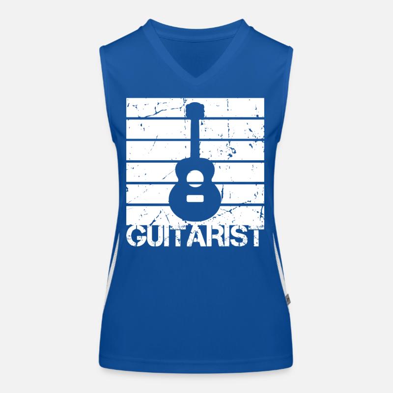 Guitarist Women's Functional Contrast Tank Top