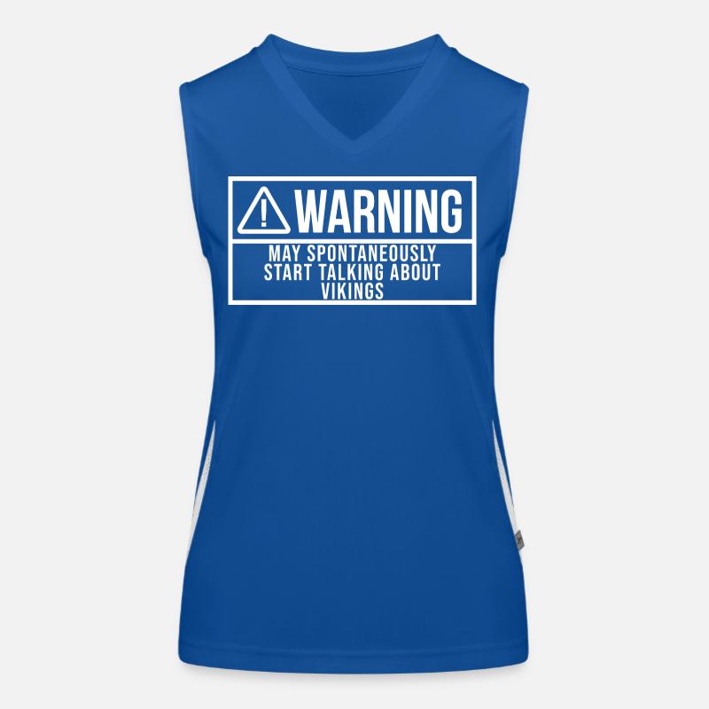 Wikinger Funktionelles Kontrast-Tank Top für Frauen