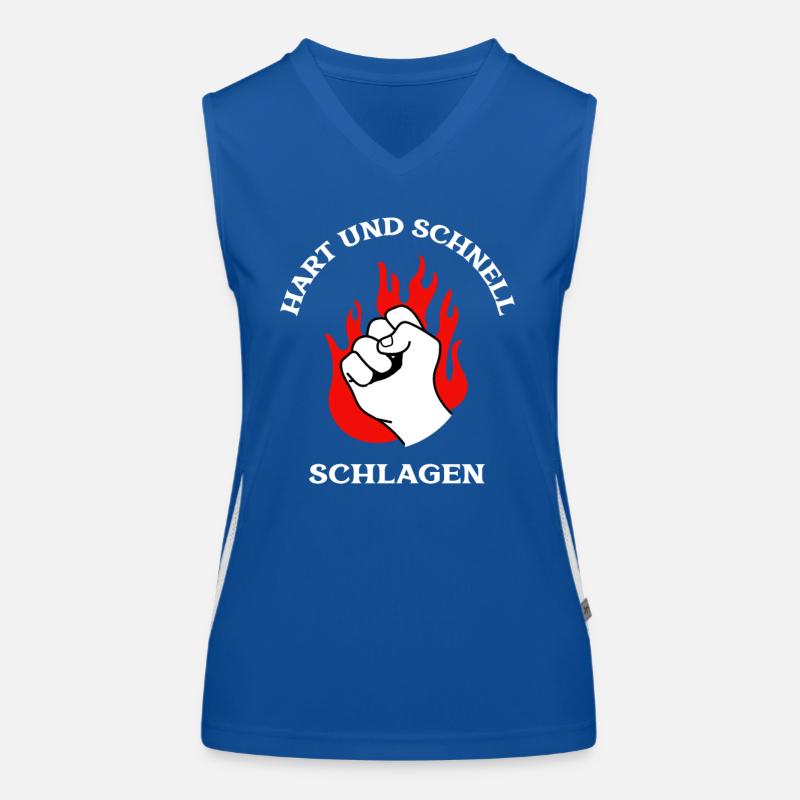 Maître de karaté Débardeur respirant contrasté Femme