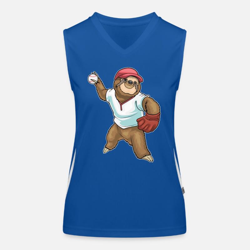 Gant de baseball Sloth Débardeur respirant contrasté Femme