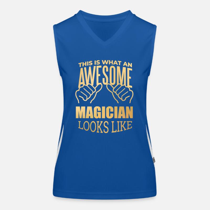 magicien Débardeur respirant contrasté Femme