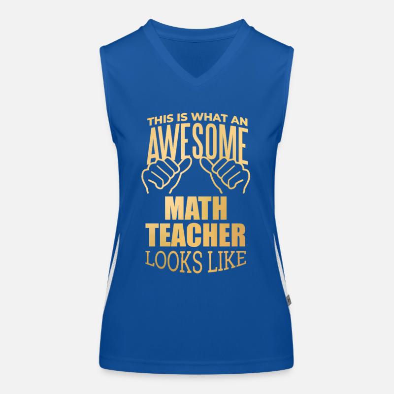 Mathematik Funktionelles Kontrast-Tank Top für Frauen