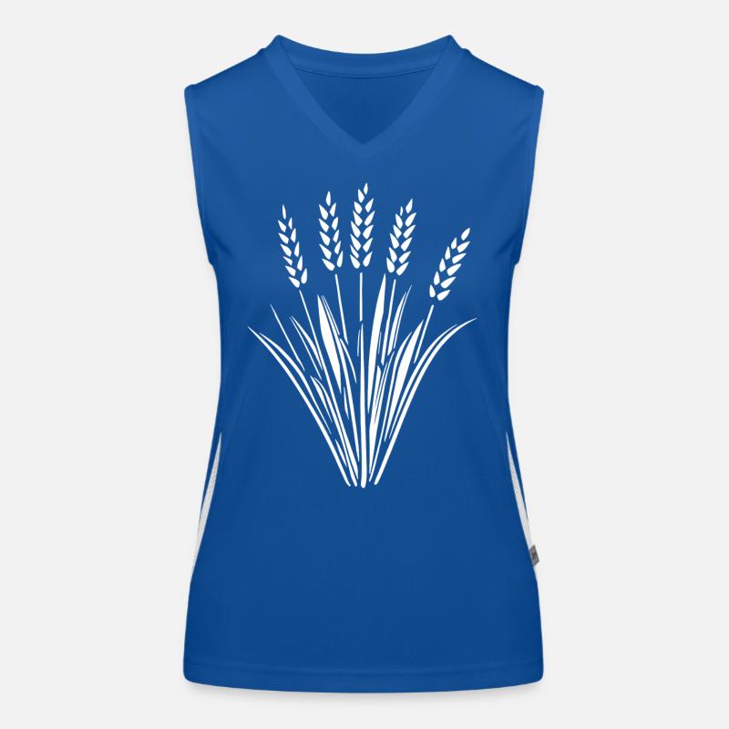 5 épis de blé Débardeur respirant contrasté Femme
