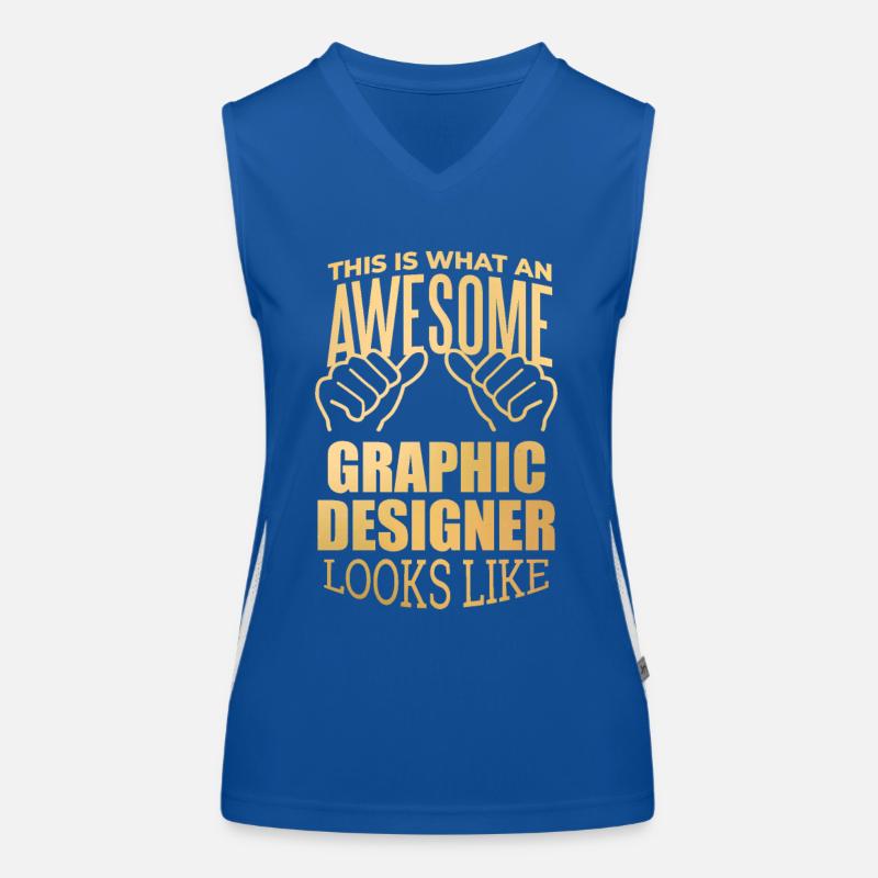 Graphic Designer Women's Functional Contrast Tank Top