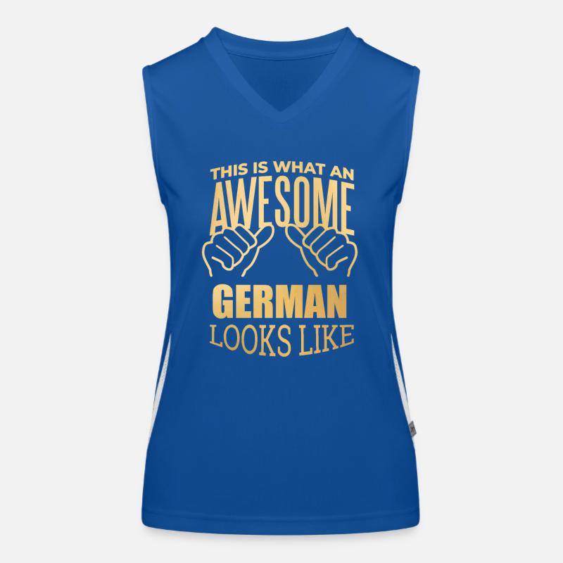 Germany Women's Functional Contrast Tank Top