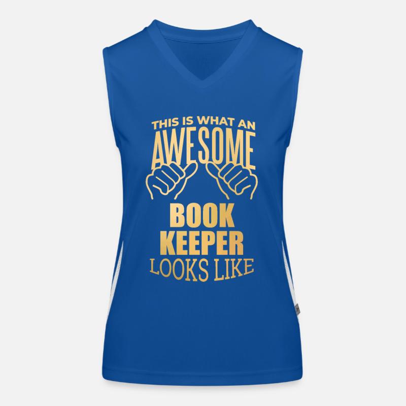Buchhalter Funktionelles Kontrast-Tank Top für Frauen