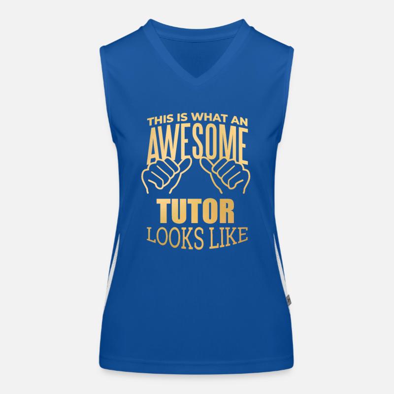 Tutor Funktionelles Kontrast-Tank Top für Frauen