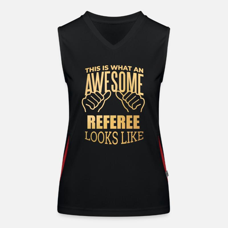 Referee Women's Functional Contrast Tank Top