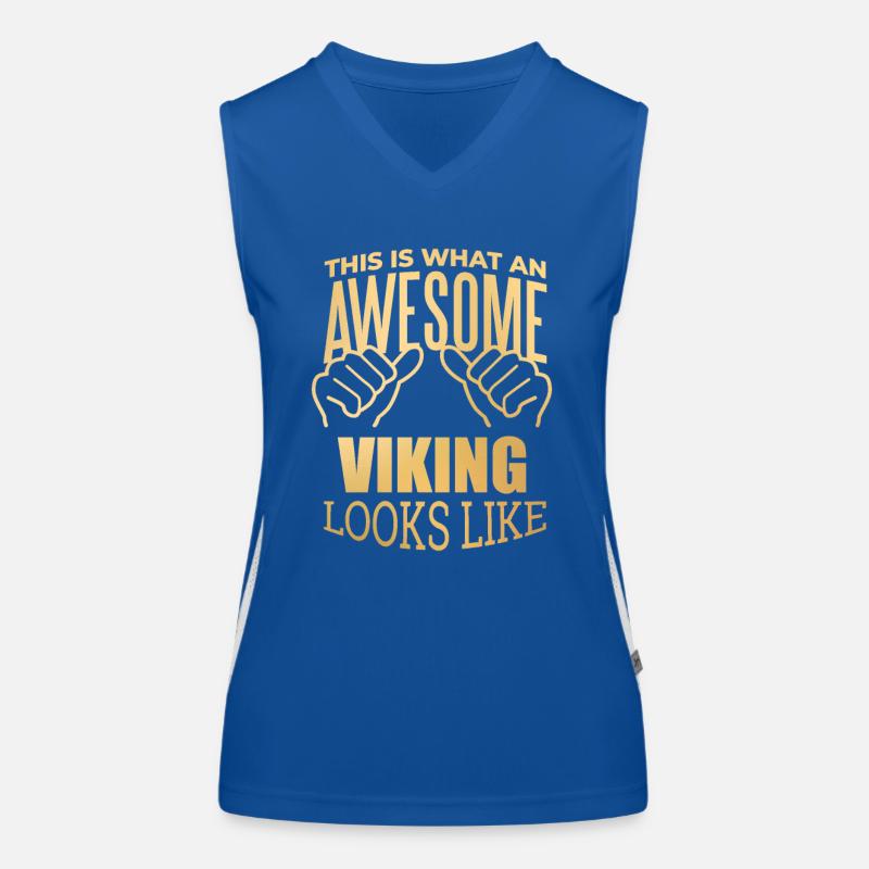 Wikinger Funktionelles Kontrast-Tank Top für Frauen