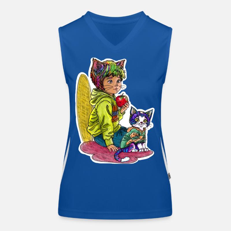 Beste Freunde Funktionelles Kontrast-Tank Top für Frauen