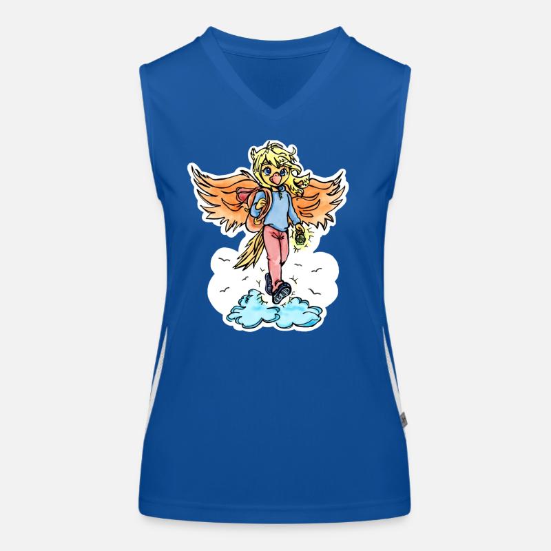 Migration vers le cloud Débardeur respirant contrasté Femme