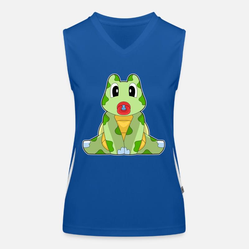 Turtle Baby Pacifier Women's Functional Contrast Tank Top