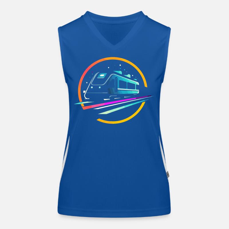 Train Comic Women's Functional Contrast Tank Top