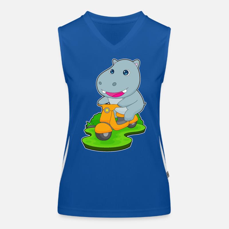 Hippo Scooter Débardeur respirant contrasté Femme