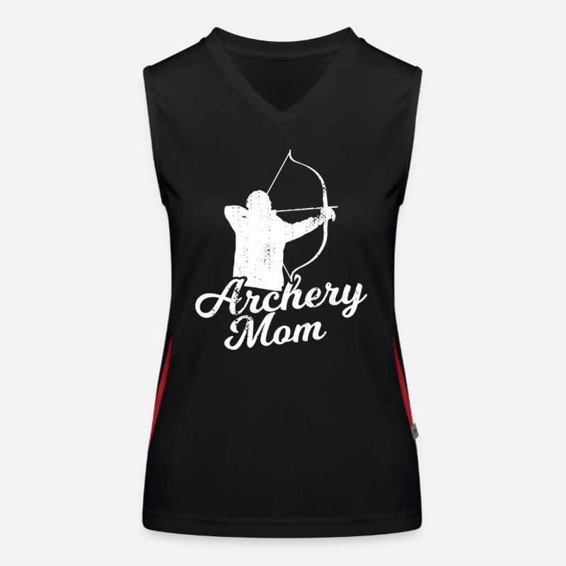 Archer Mom Women's Functional Contrast Tank Top