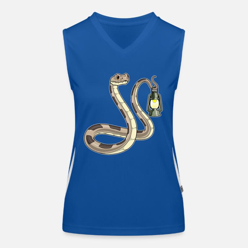 Lanterne serpent Débardeur respirant contrasté Femme