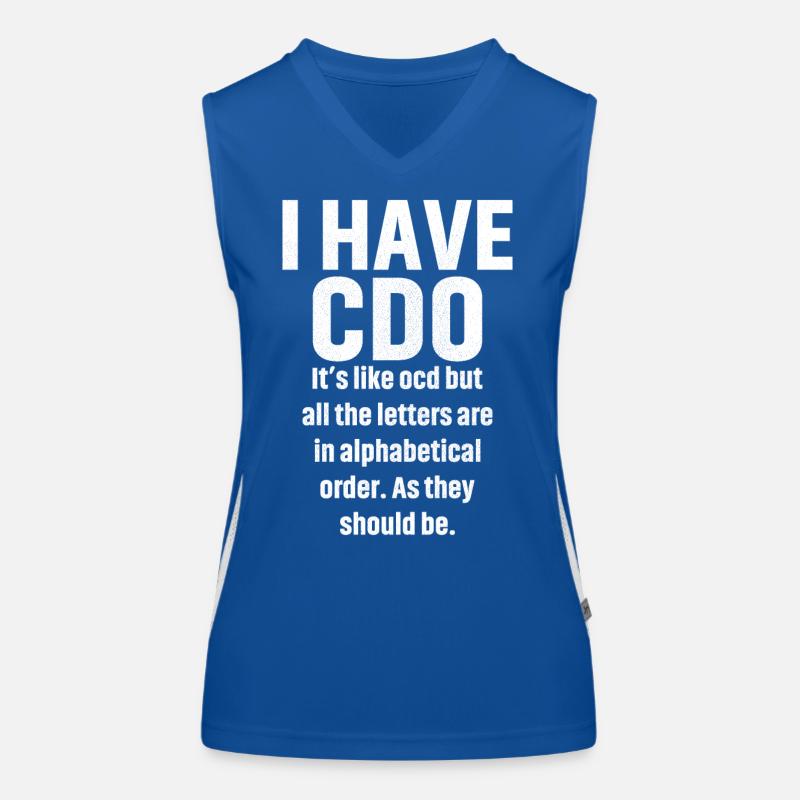 J’ai cdo Débardeur respirant contrasté Femme
