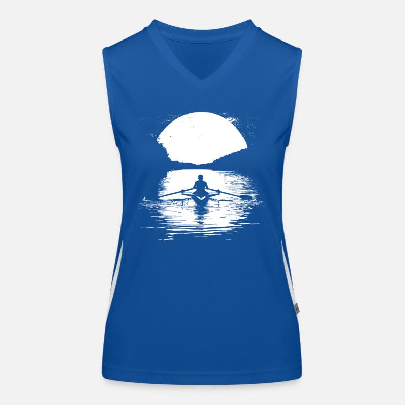 Graphismes d’aviron Débardeur respirant contrasté Femme