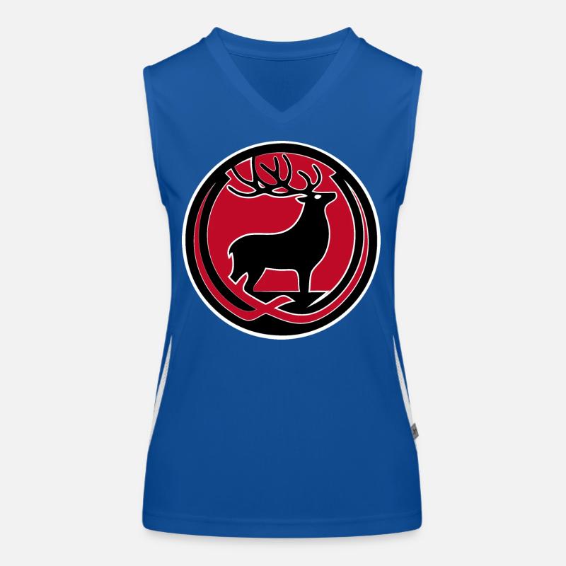 der Herr des Waldes Funktionelles Kontrast-Tank Top für Frauen