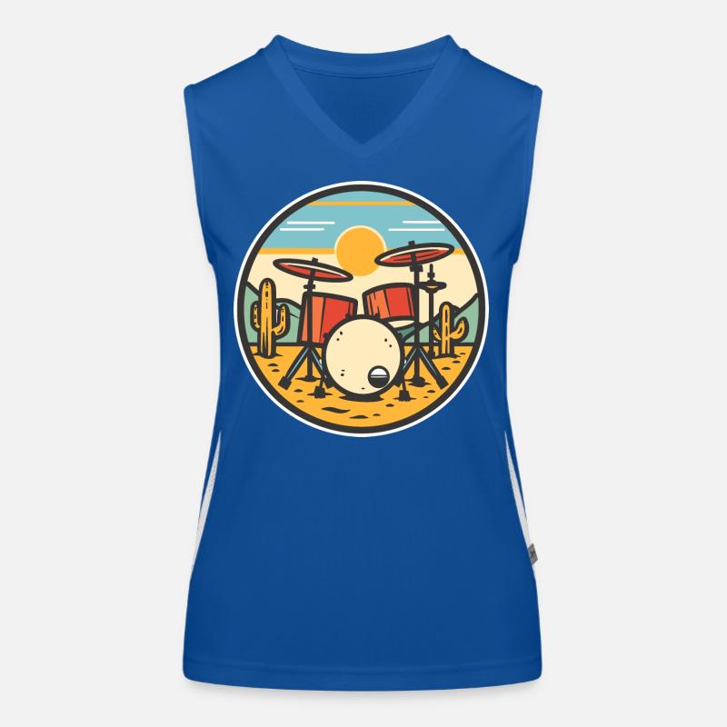 Trapset Comic Look Funktionelles Kontrast-Tank Top für Frauen