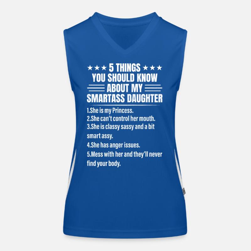 5 Things You Should Know About My Smartass Débardeur respirant contrasté Femme