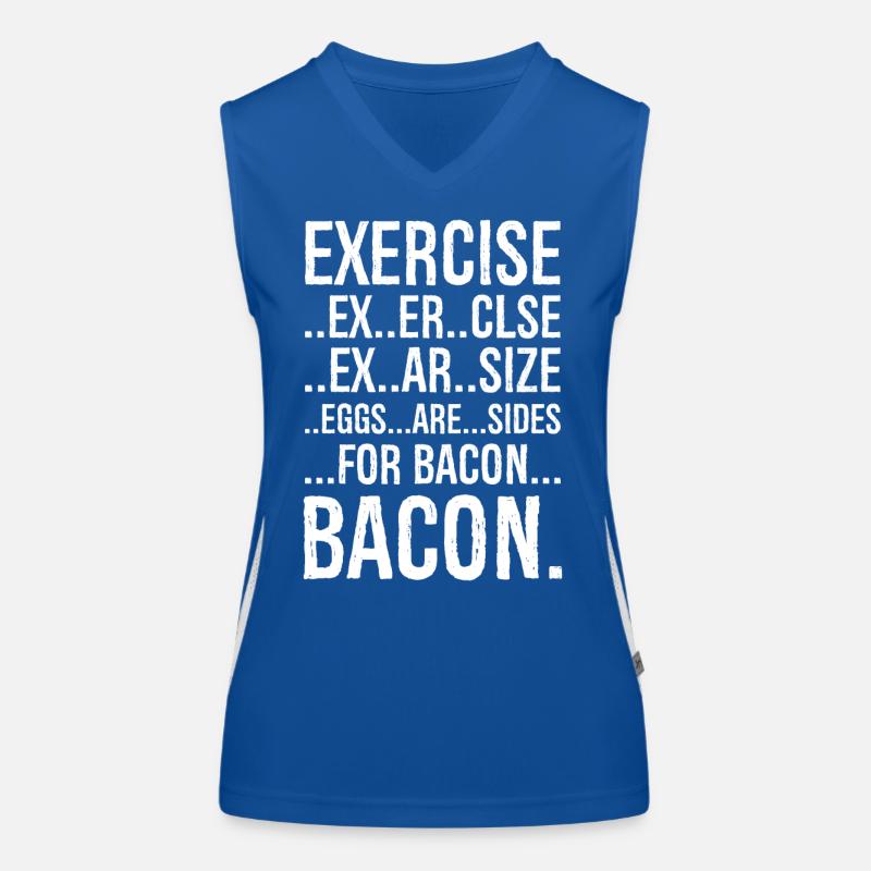 Exercice bacon Débardeur respirant contrasté Femme