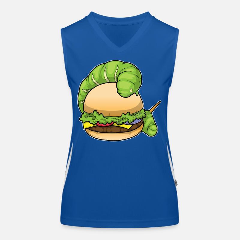 Cheeseburger chenille Débardeur respirant contrasté Femme