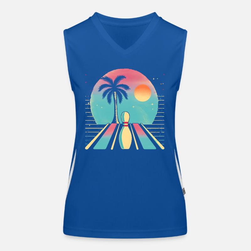 Oldschool Bowling Women's Functional Contrast Tank Top
