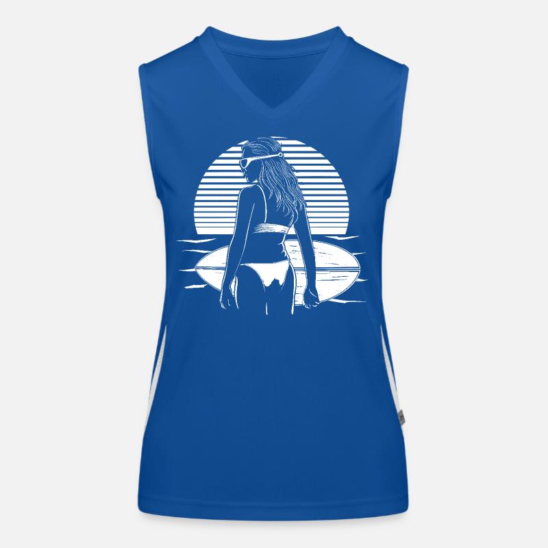 Surfeuse Débardeur respirant contrasté Femme