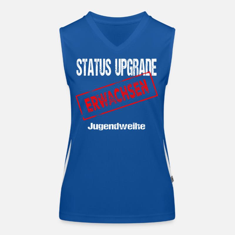 Jugendweihe - Jugendweihe 2026 Funktionelles Kontrast-Tank Top für Frauen