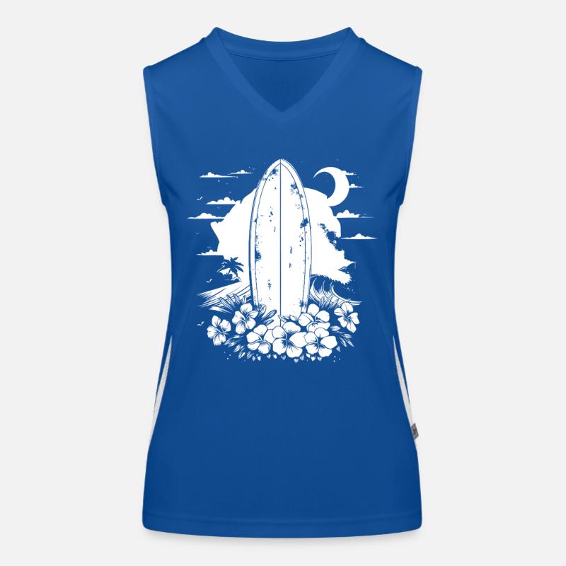 Surfboard Women's Functional Contrast Tank Top