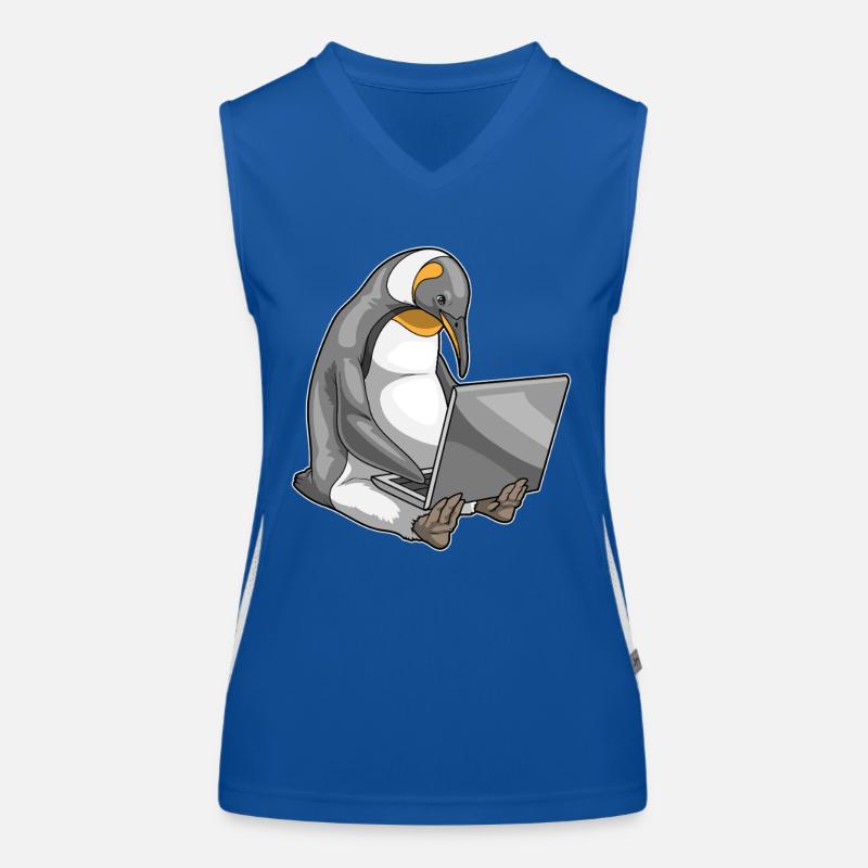 Penguin Ordinateur portable Débardeur respirant contrasté Femme