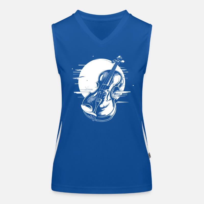 Violin Women's Functional Contrast Tank Top