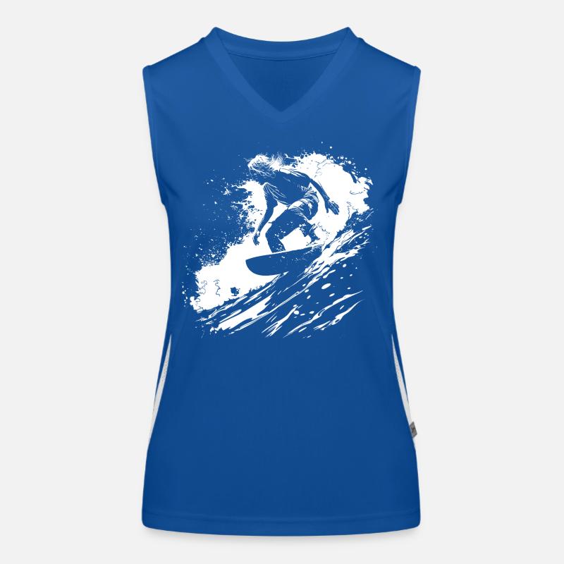 Surf Débardeur respirant contrasté Femme