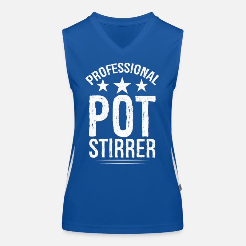 Professional Pot Stirrer Women's Functional Contrast Tank Top