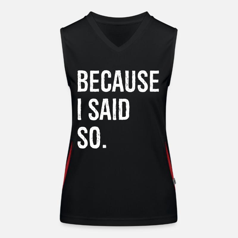 parce que je l’ai dit Débardeur respirant contrasté Femme