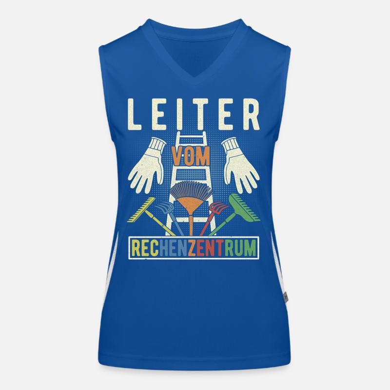 Leiter Vom Rechenzentrum Gärtner Hobbygärtner Funktionelles Kontrast-Tank Top für Frauen